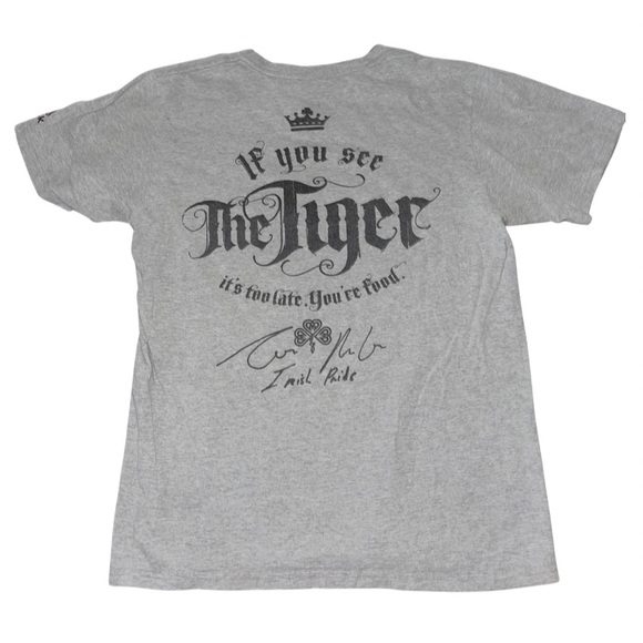 Conor McGregor Vintage UFC tee by Reebok: Adult Medium: Irish Proverb - Picture 2 of 5